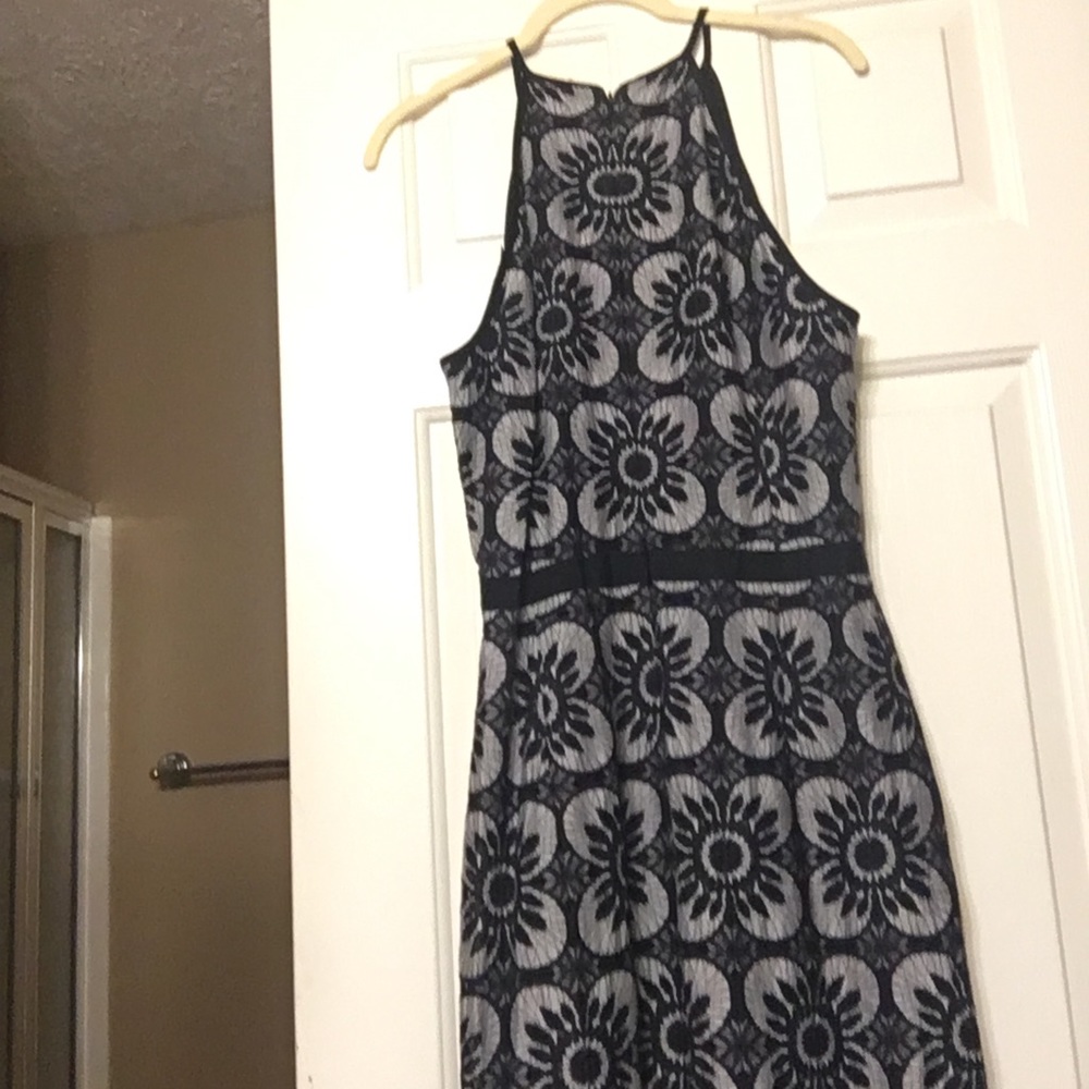 Lace black dress